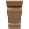 Ekena Millwork 9"W x 18"D x 18"H Classic Mayflower Rough Cedar Woodgrain TimberThane Corbel, Primed Tan CORUR09X18X18MAYRCPR - alternate 3